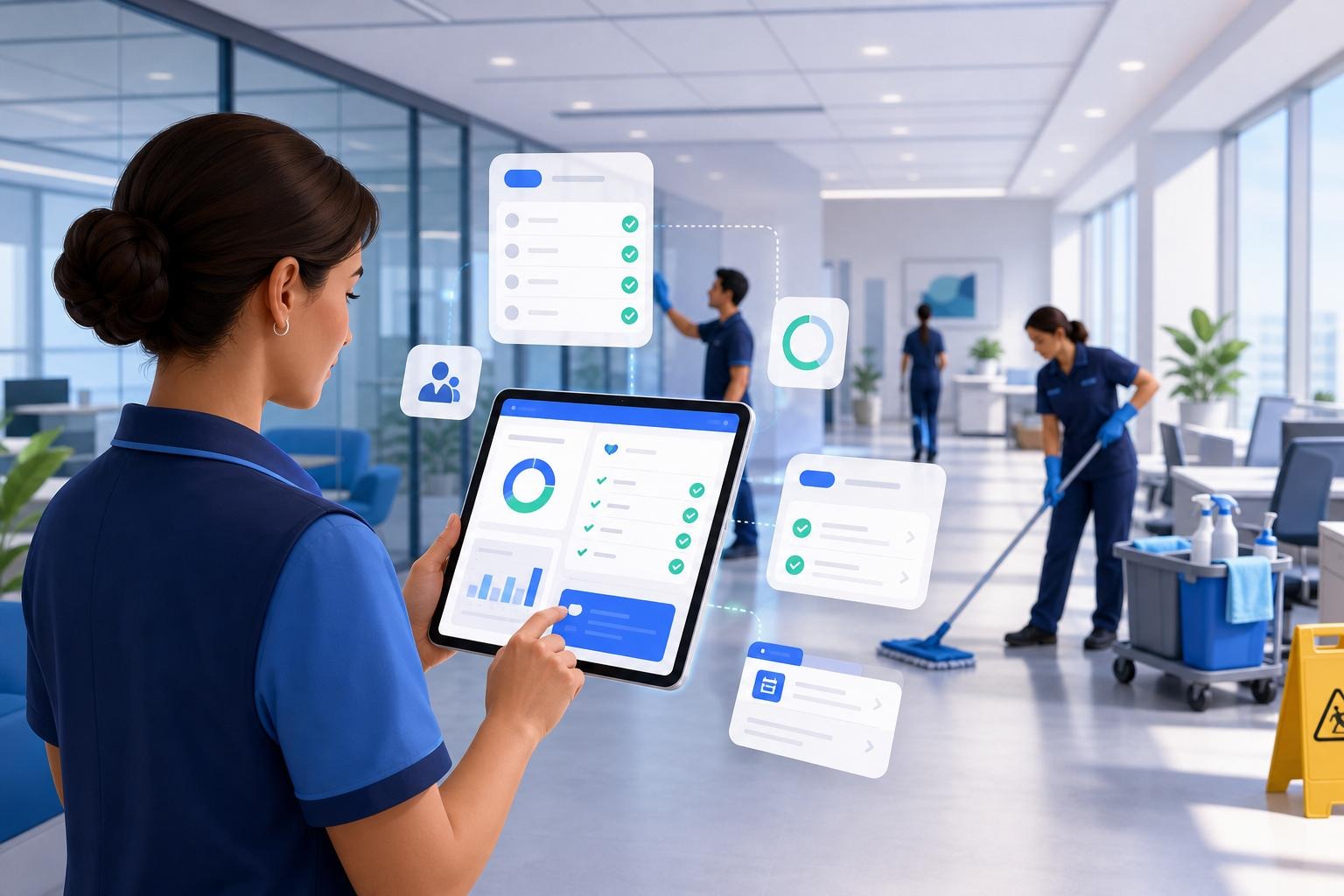 cleaning management software